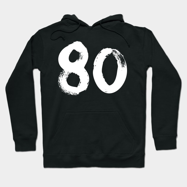 Number 80 Hoodie by Erena Samohai